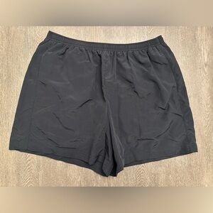 LL BEAN ATHLETIC BLACK SHORTS - Size 14 SKU:354
